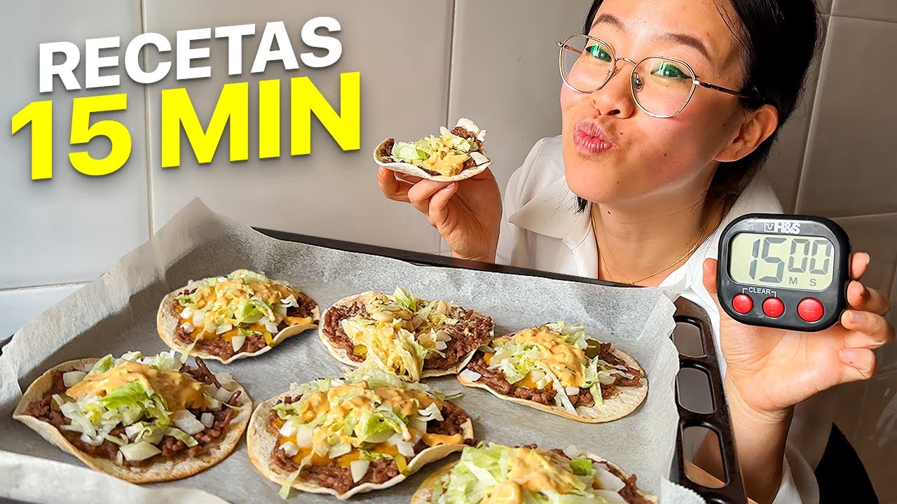 3 RECETAS FÁCILES si No Tienes Tiempo