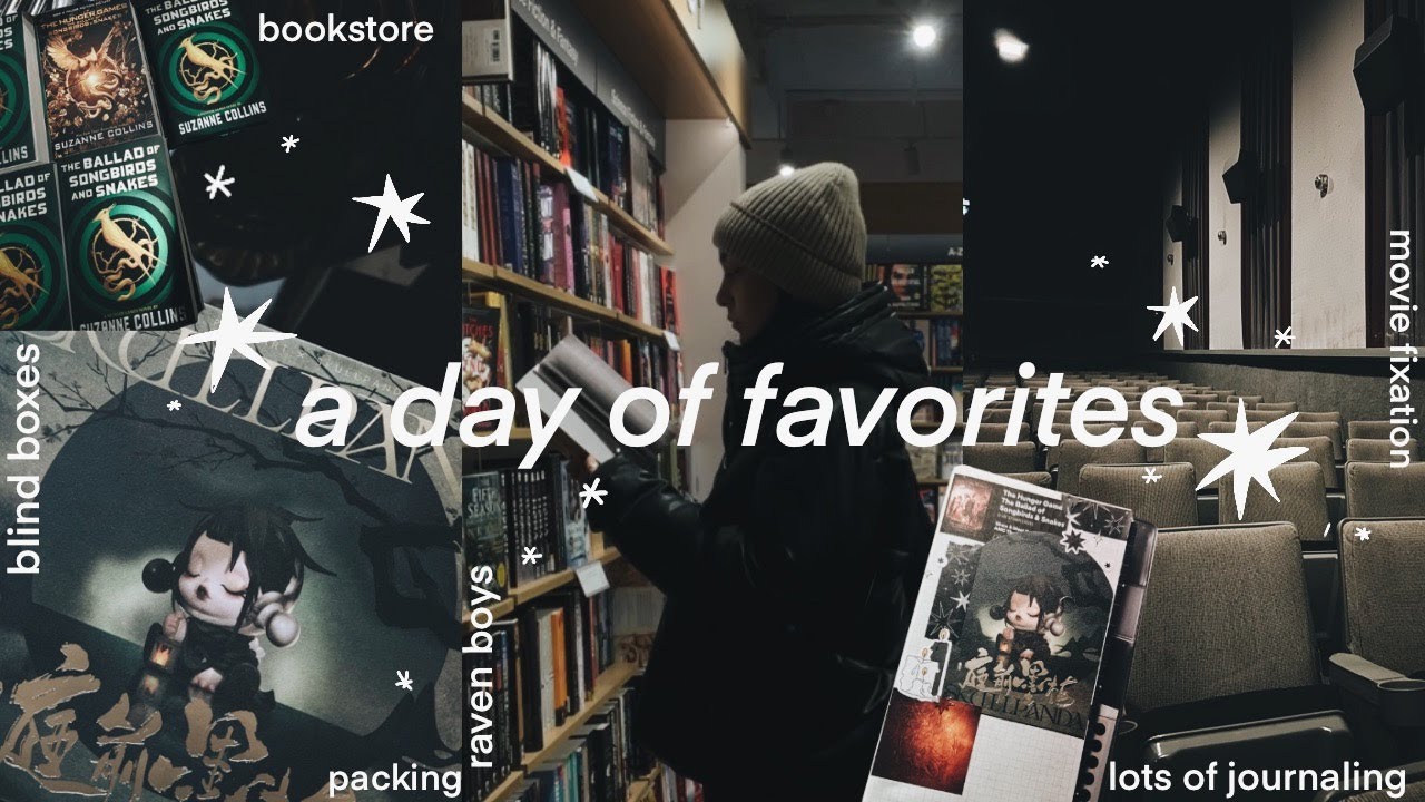 blindboxes, movies, journaling, books ✸ no. 038