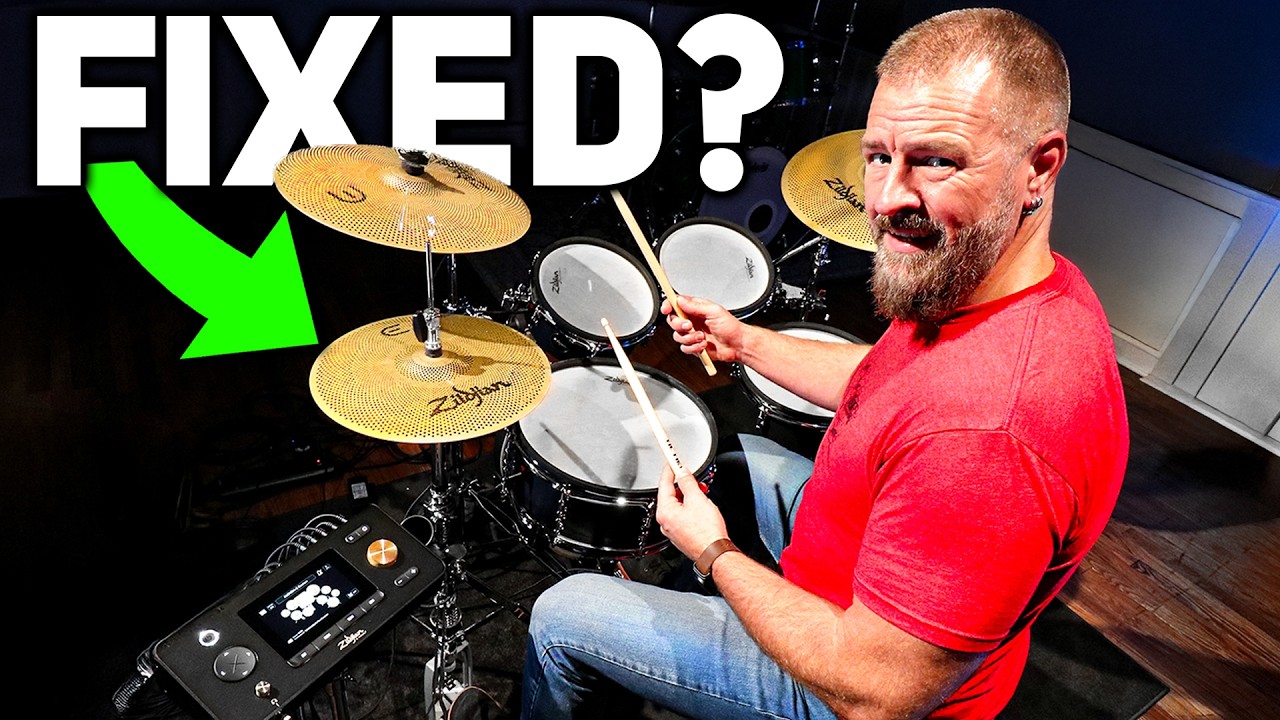 Did Zildjian Fix the BIGGEST PROBLEM with ELECTRONIC DRUM SETS?