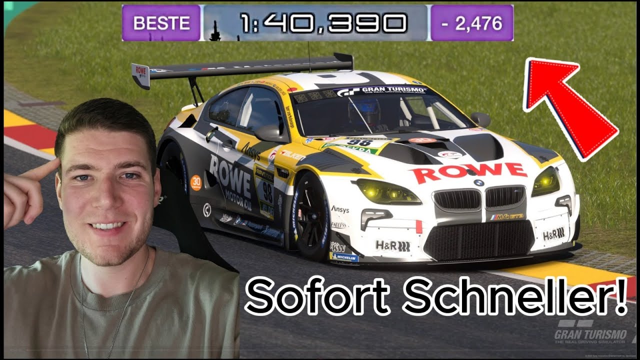 Mach DAS 🏁 Und du wirst sofort schneller in Gran Turismo!