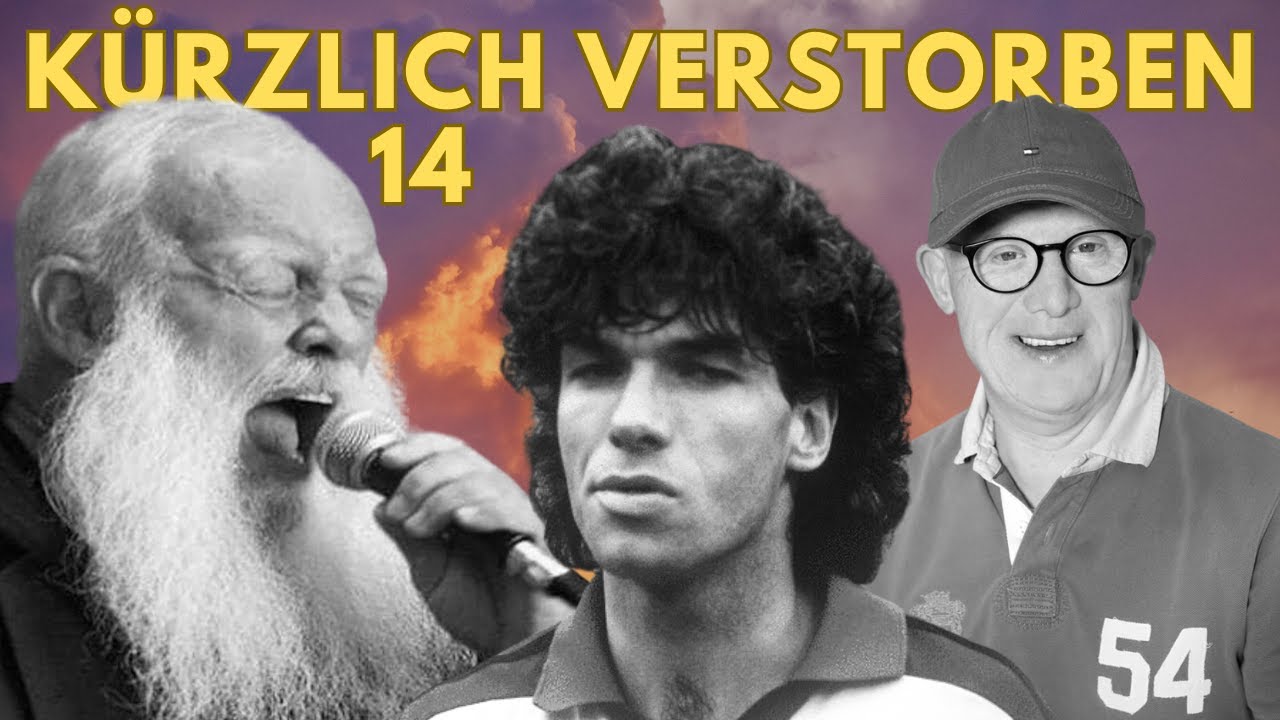 Trauer um 7 verstorbene Prominente von Mitte November 2024
