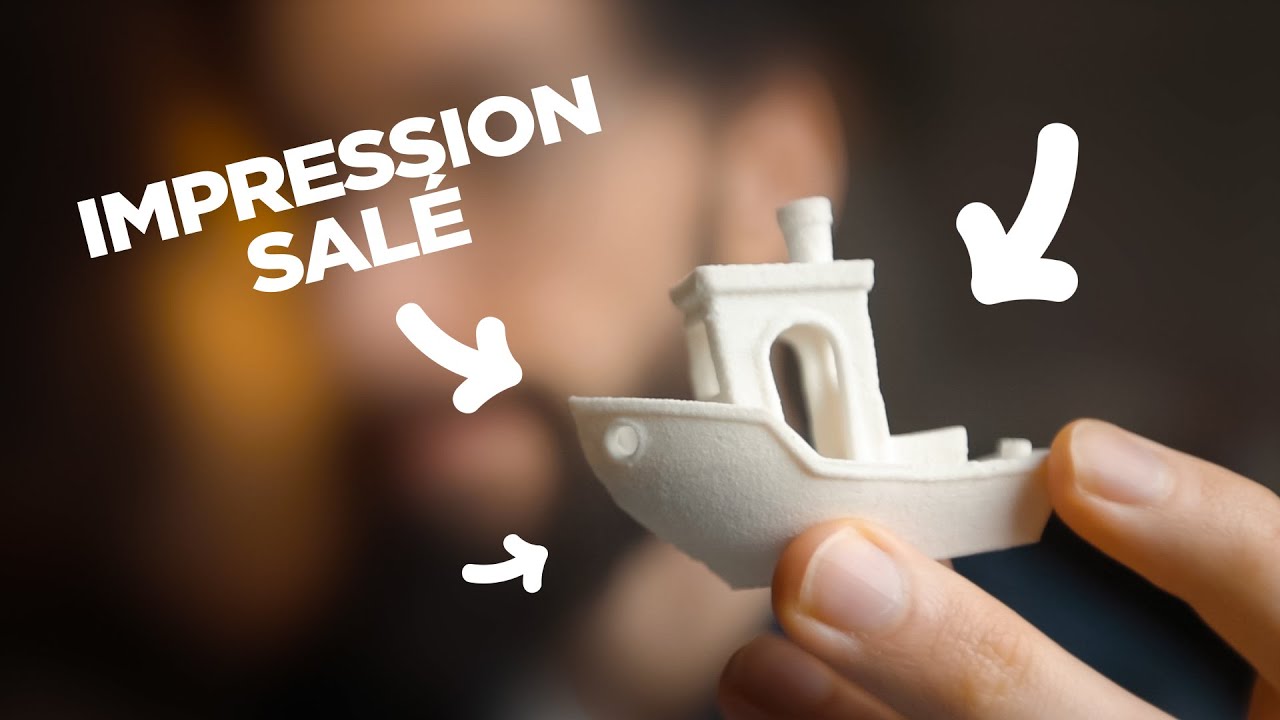 J'ESSAYE LA TECHNIQUE DU SEL pour l'impression 3D ! (CADEAU BONUS)