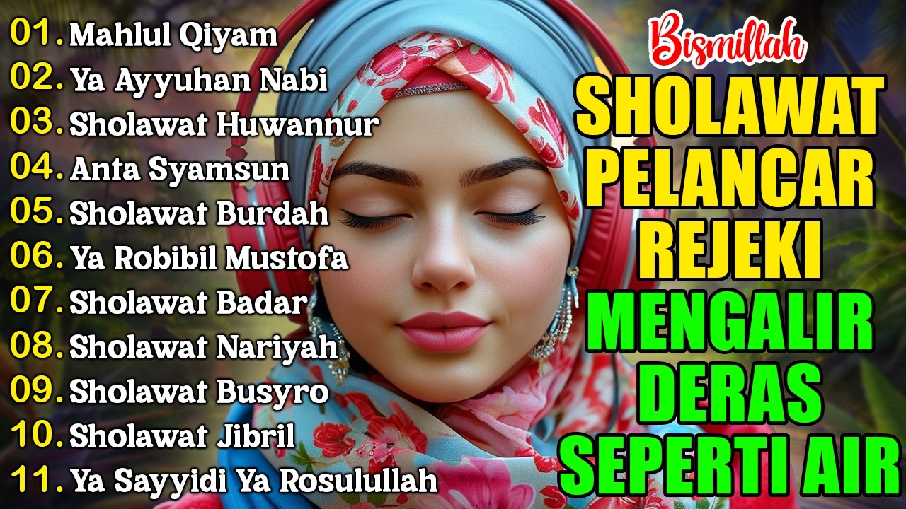 KUMPULAN SHOLAWAT NABI PELANCAR REJEKI | Sholawat Jibril, Sholawat Nariyah | SHOLAWAT VIRAL 2025