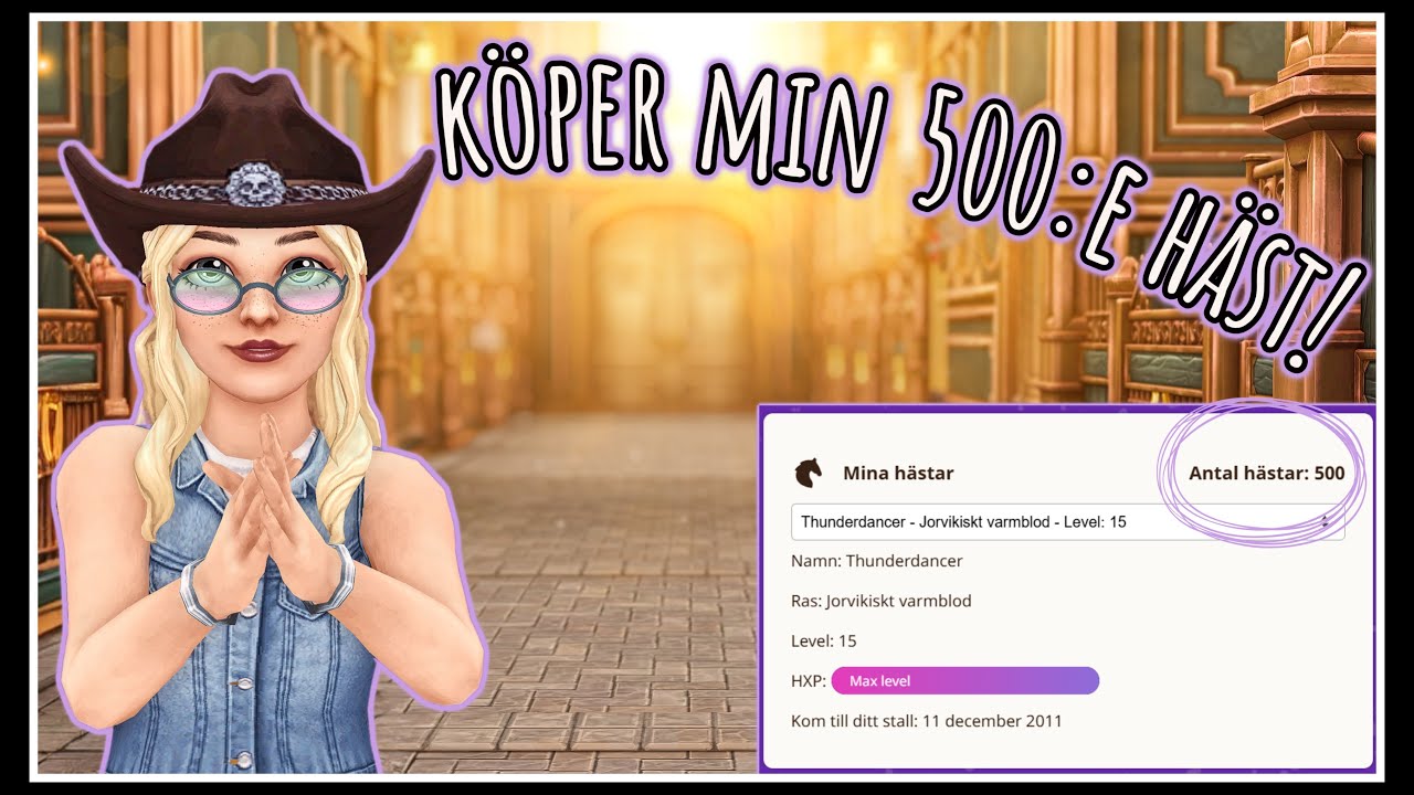 Köper min 500:e häst!!