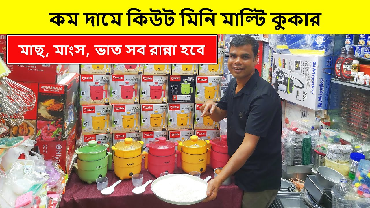 কম দামে বাজারের সেরা মিনি মাল্টি কুকার | Multi Cooker Price In Bangladesh | Mini Multi Cooker Price