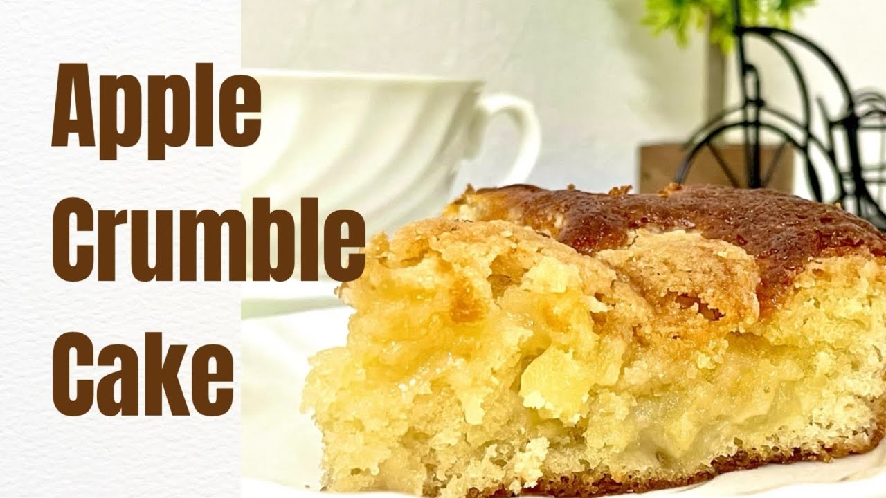 How to make the Most Easiest Apple crumble cake / Easy Quick Dessert Recipe