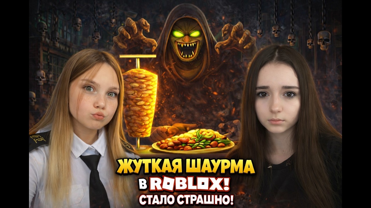 МЫ ПРОСТО ГОТОВИЛИ ШАУРМУ… ПОКА ОН НЕ ПРИШЁЛ 😱 #roblox #роблоксхоррор