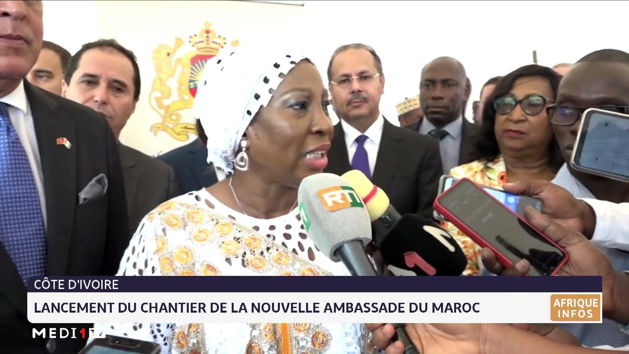 Côte d´Ivoire : Lancement du chantier de la nouvelle ambassade du Maroc