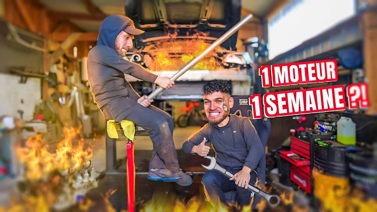 5 JOURS POUR CHANGER UN MOTEUR ? (partie 1)