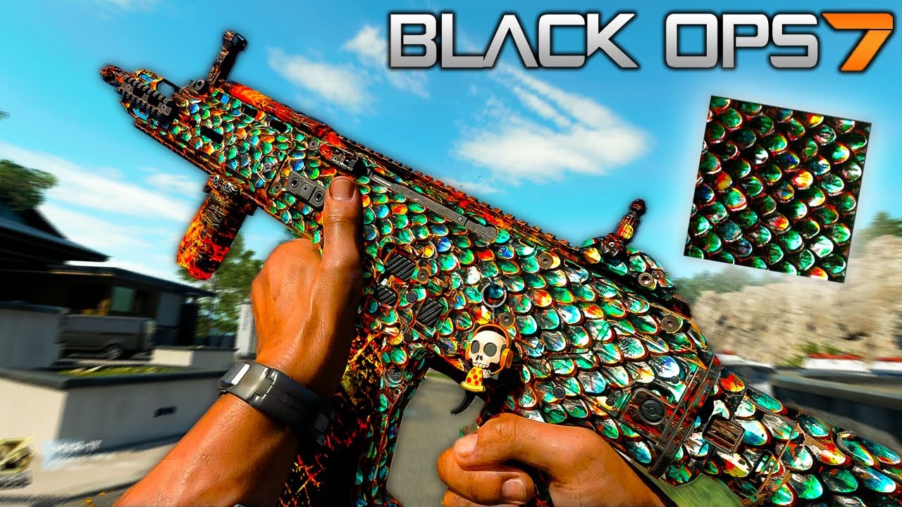i FINALLY unlocked the dragon camo in black ops 7 and it's AMAZING 😍