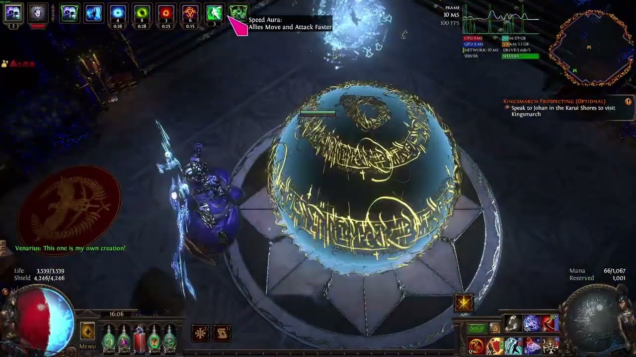 [PoE 3.26] Reap Exsanguinate Mines Trickster // Uber Cortex //