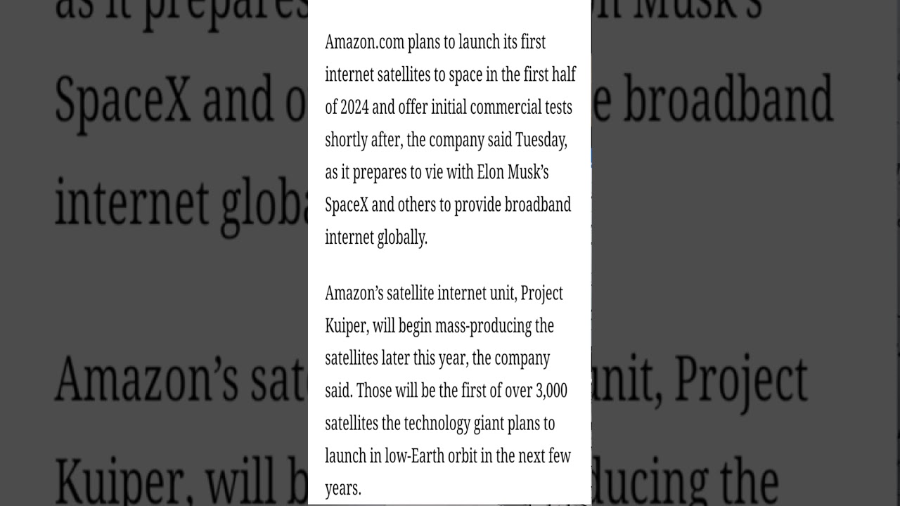 Business News Today | Meta to cut jobs,Amazon plans to launch satellite 