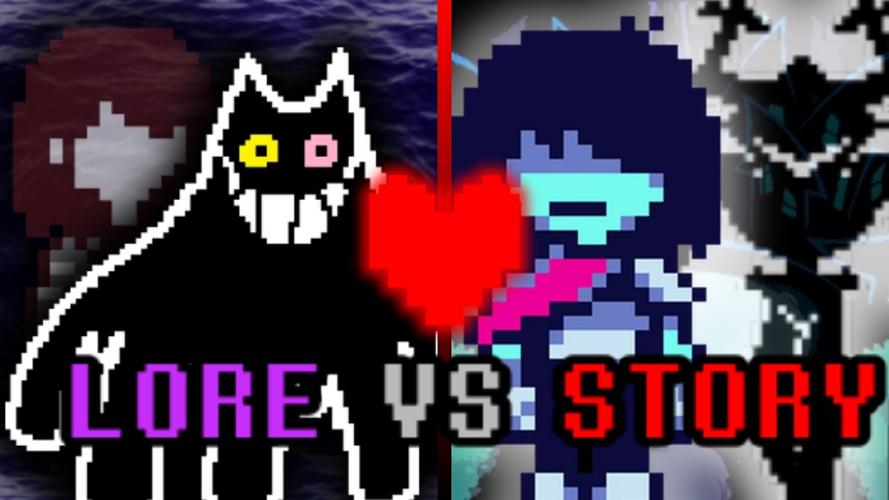 Two Sides of Deltarune: Balancing Lore and a Narrative
