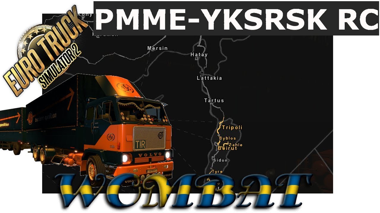 ETS2 1.35 - Hauling through Syria - PMME to YKSRSK (No comments)