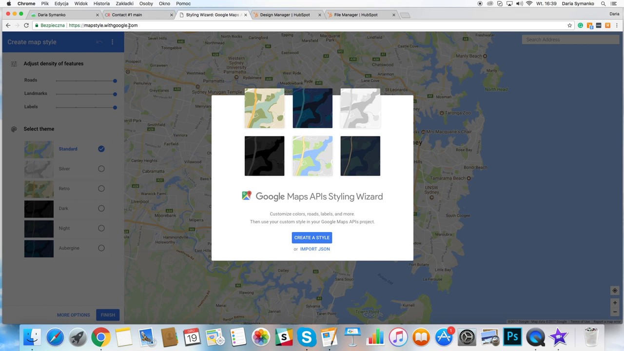 How to Add a Google Map and Styled Map Marker to Turbo Templates