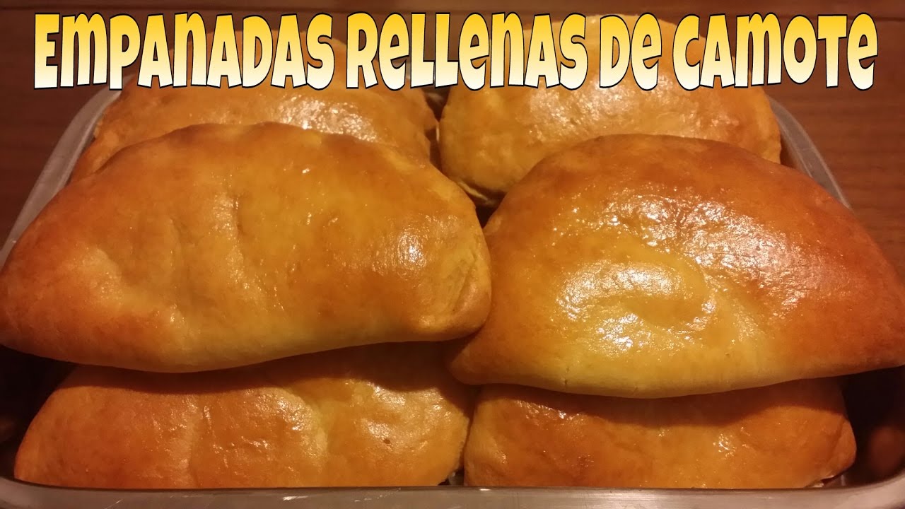 ESPONJOSAS EMPANADAS DE CAMOTE!!!