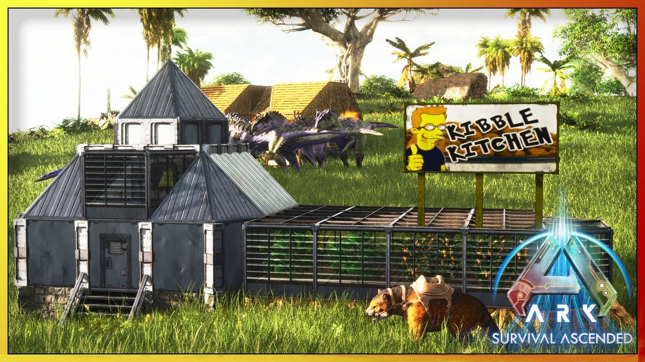Ultimate Kibble Kitchen Build , Tame Like a Pro! - ARK Survival Ascended : Ep 39
