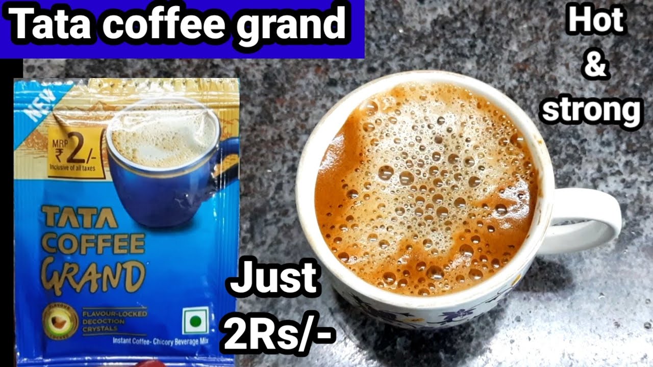 Tata coffee grand #coffee #coffee recipe #instant coffee #tata coffee #tata coffee