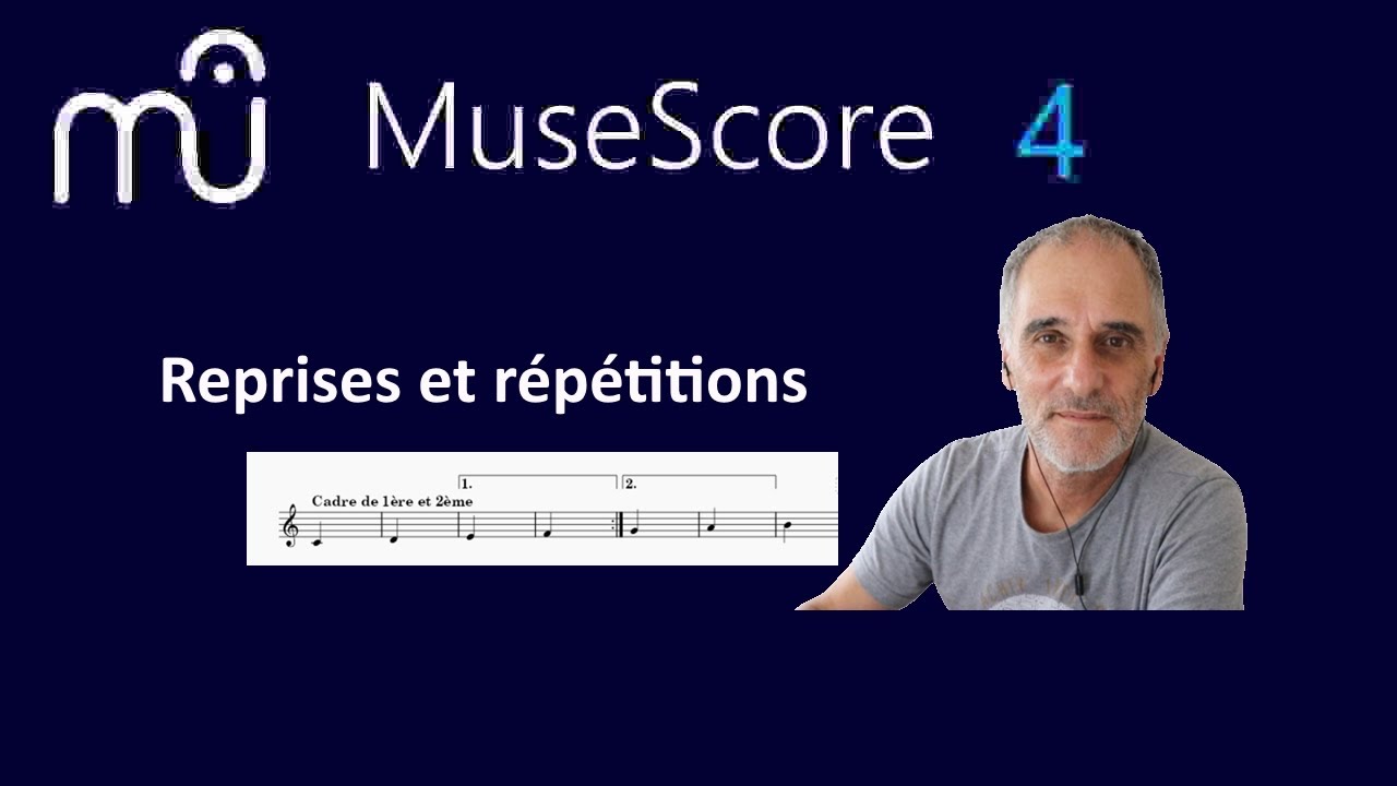 MuseScore 4 reprises et répétitions