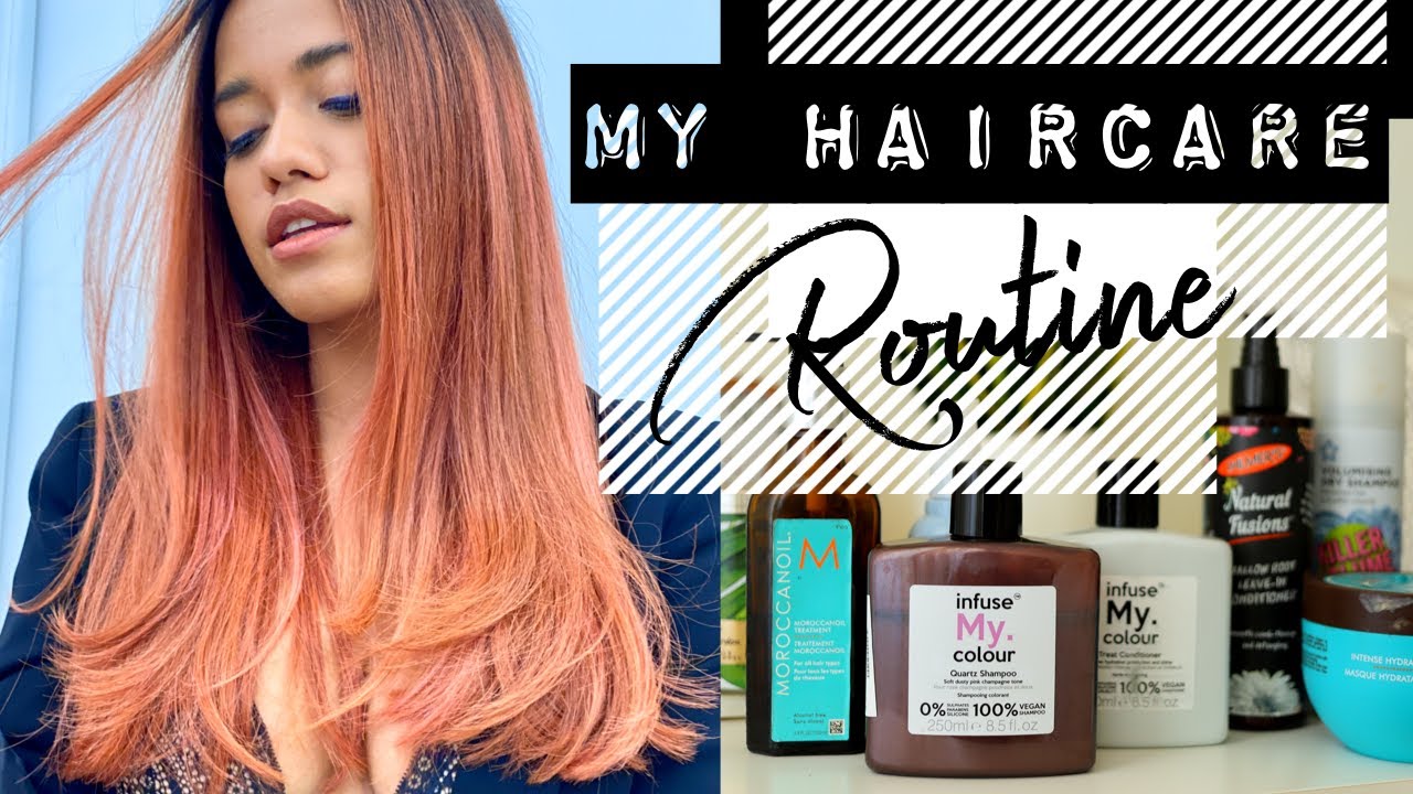 MY HAIRCARE ROUTINE FOR COLOURED HAIR & MANAGING DRYNESS *VERY CHATTY & IN-DEPTH*
