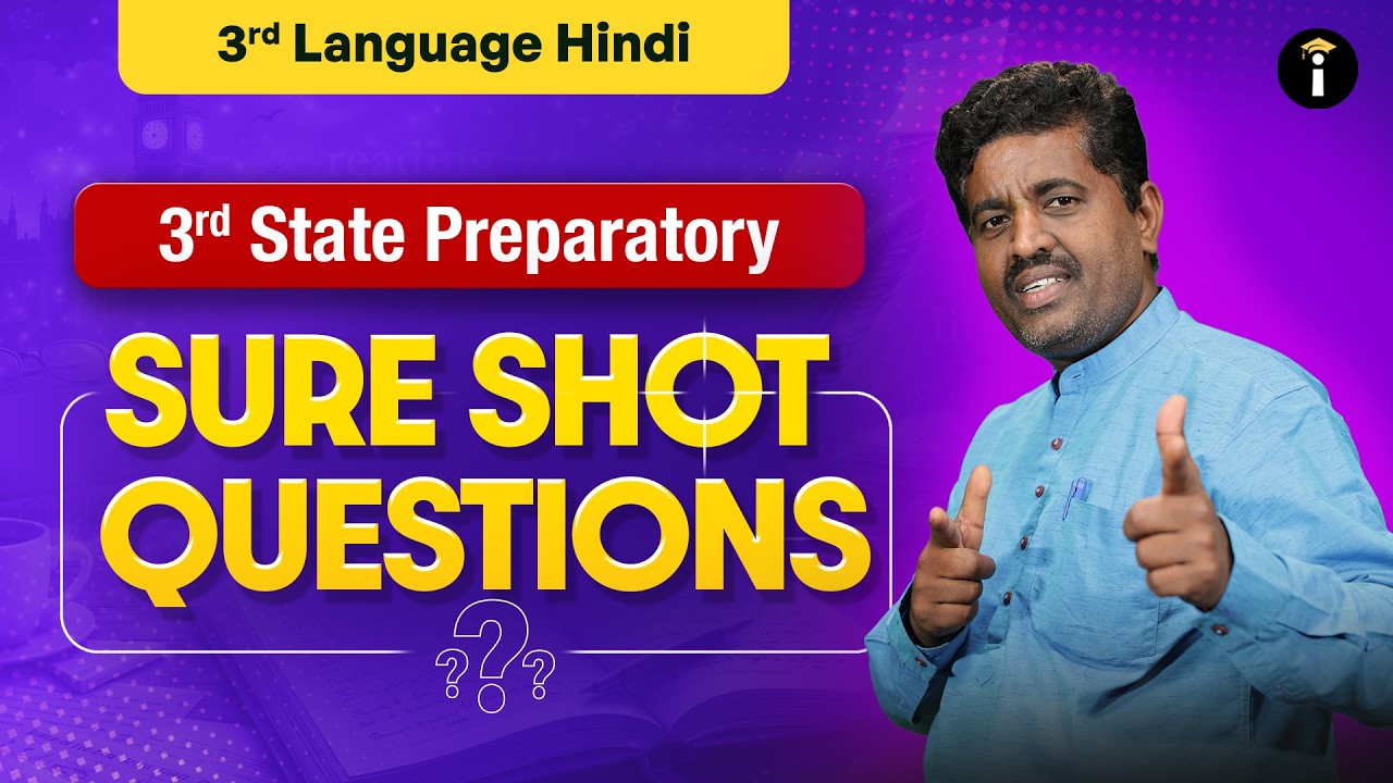 3rd Language Hindi | Final Revision with Sure Shot Questions 🚀