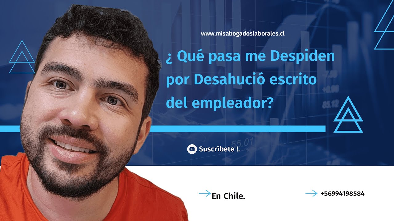 Despido por desahucio escrito del empelador.- 🔴Misabogadoslaborales.cl