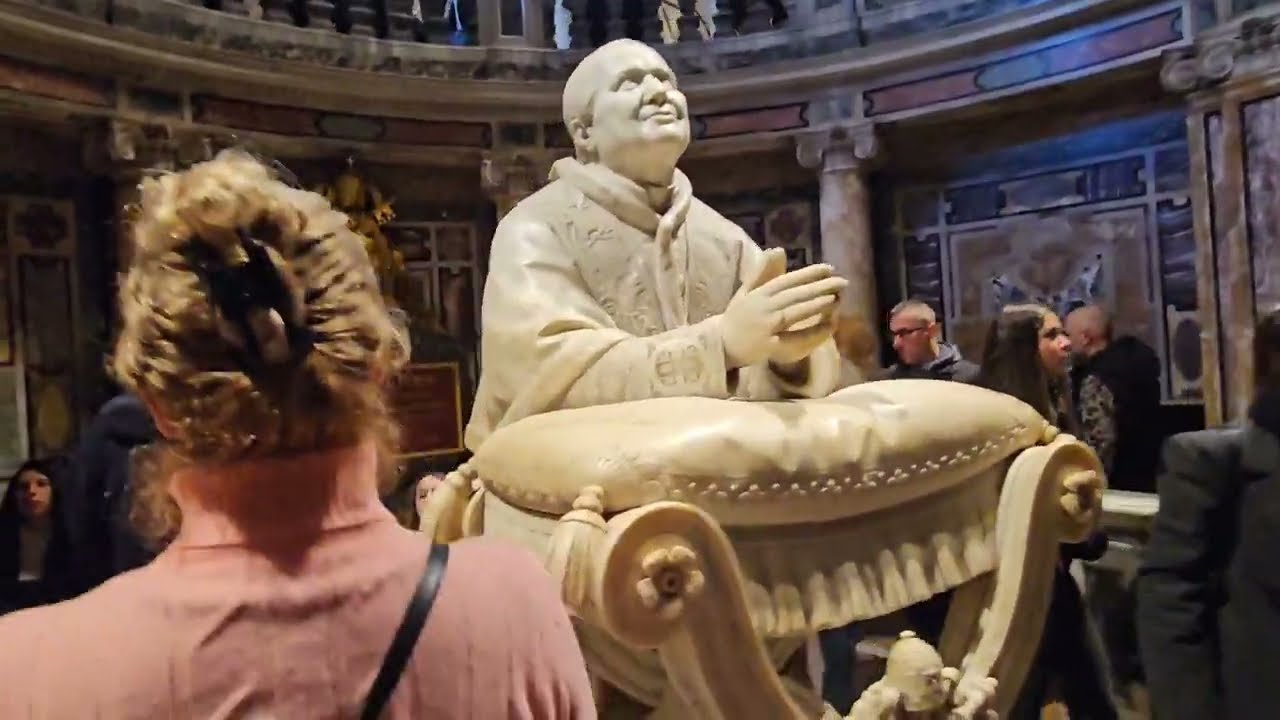 Igreja onde o Papa Francisco está enterrado. Santa Maria Magiore.