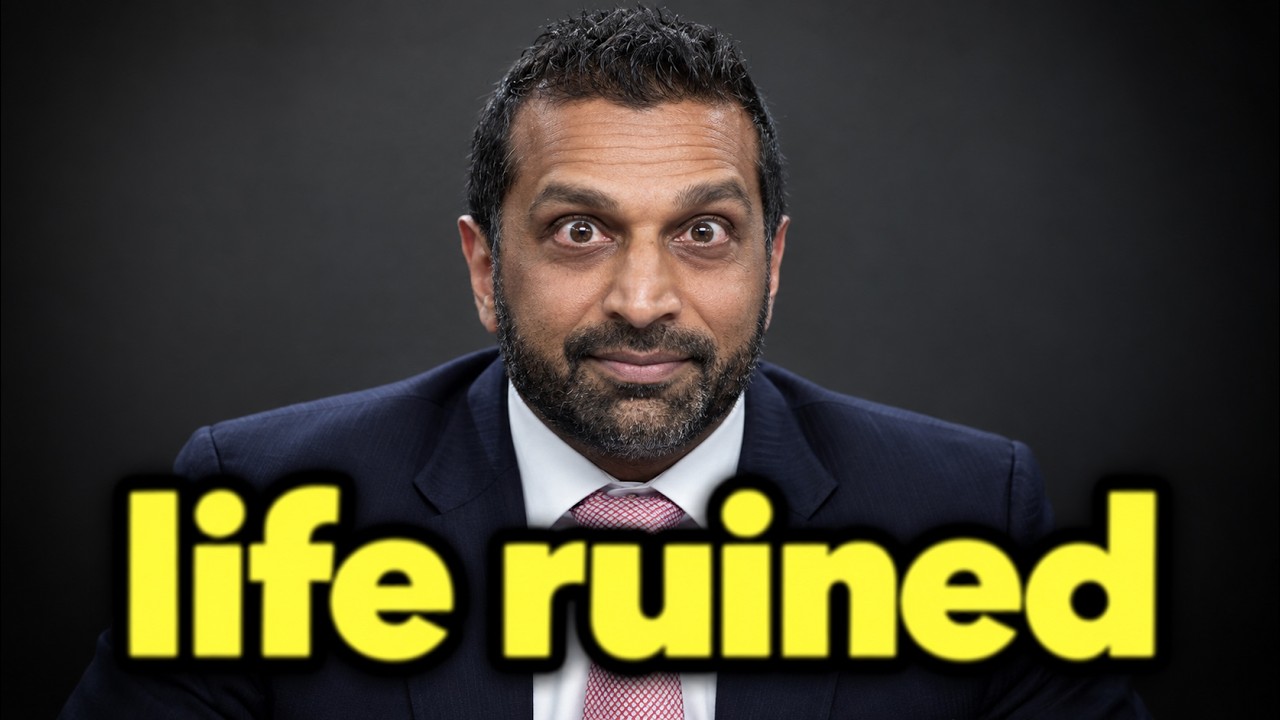 Kash Patel just f**ked his life..