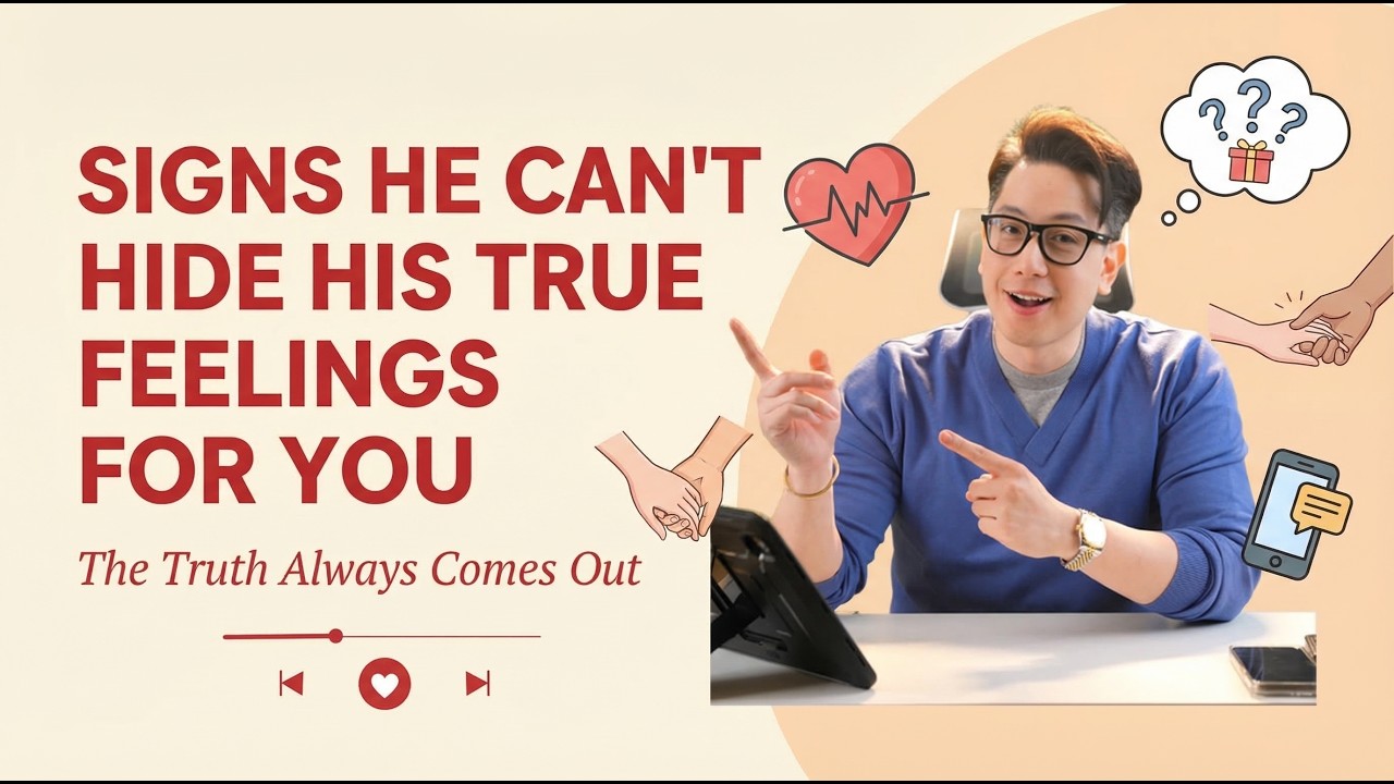 Signs He Cannot Hide His True Feelings For You