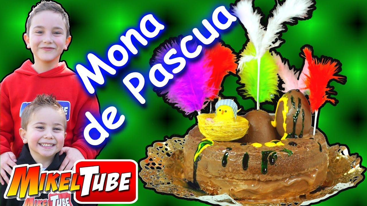 Mona de Chocolate para Pascua en Semana Santa - Cocinamos con mama