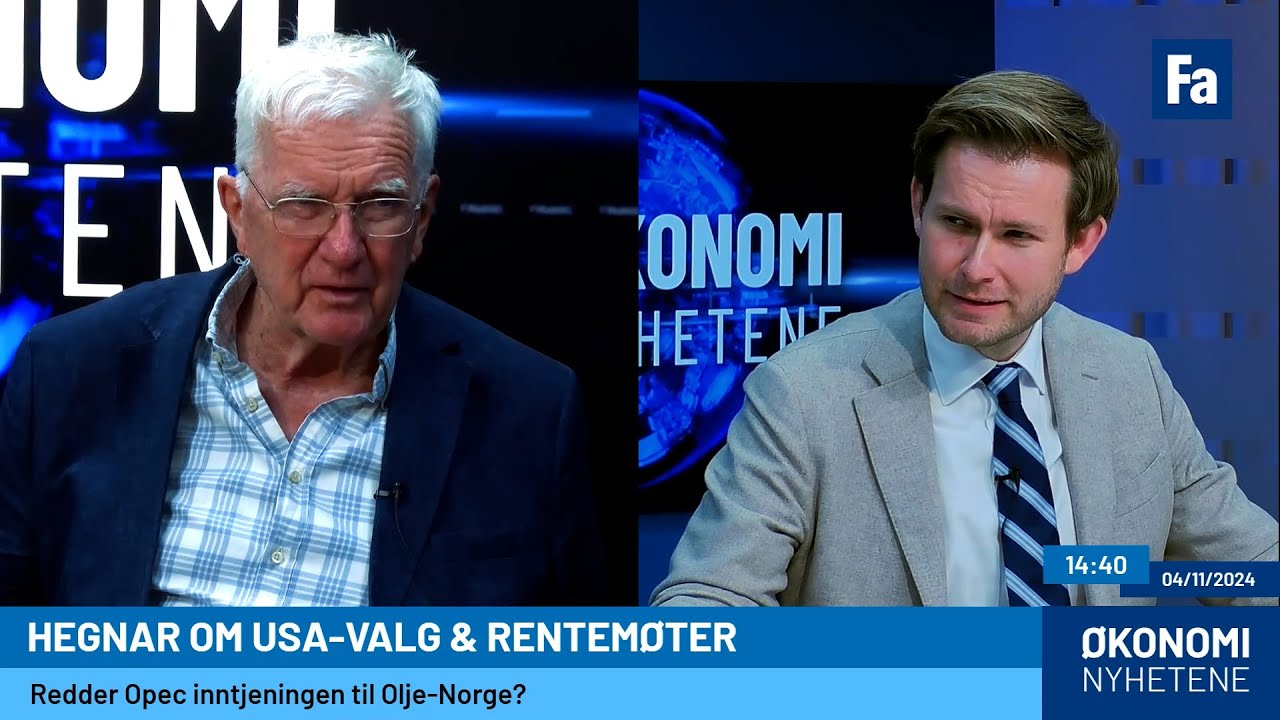 Hegnar om Opec og hvorfor han tror Harris vinner
