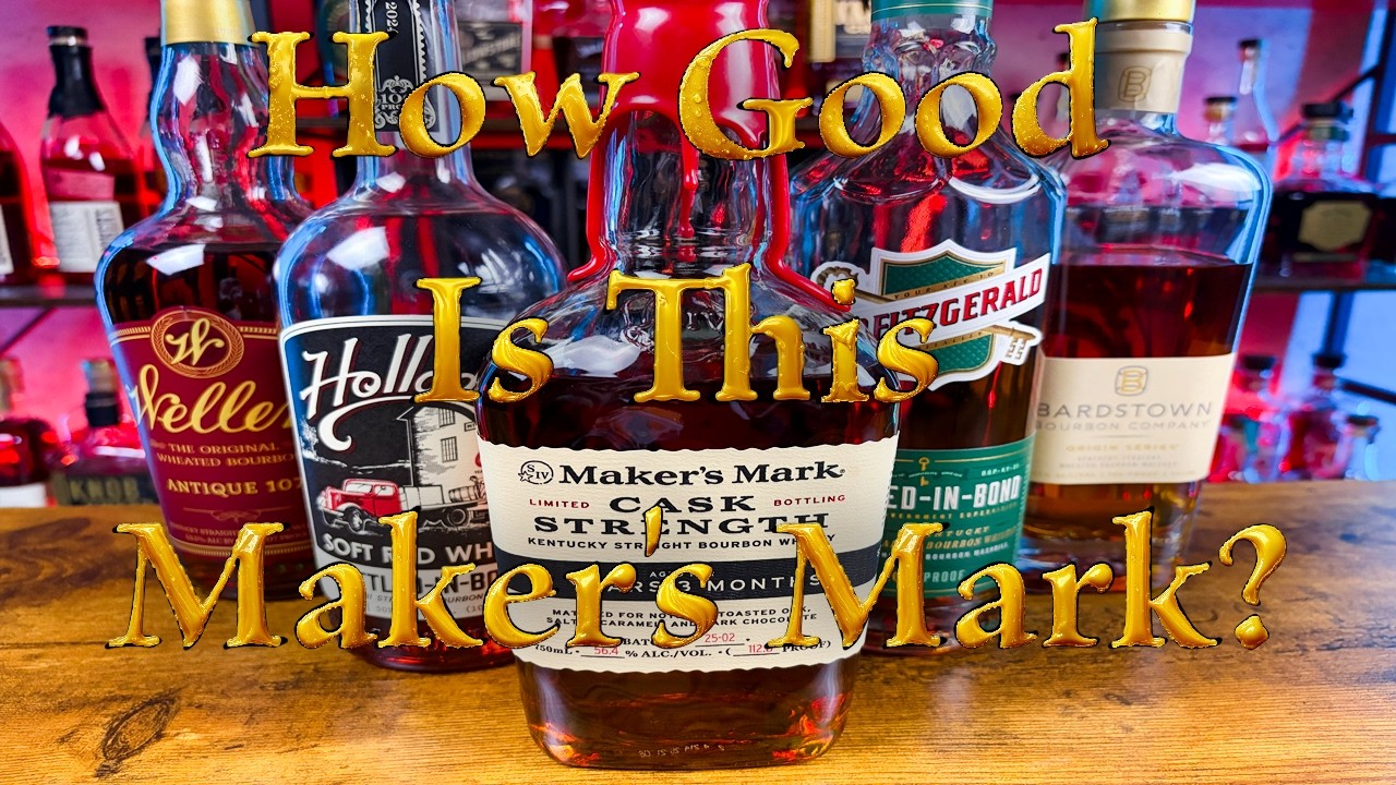 Лучший пшеничный бурбон до 60 долларов? Обзор Maker's Mark, Weller 107, Old Fitzgerald, Holladay ...