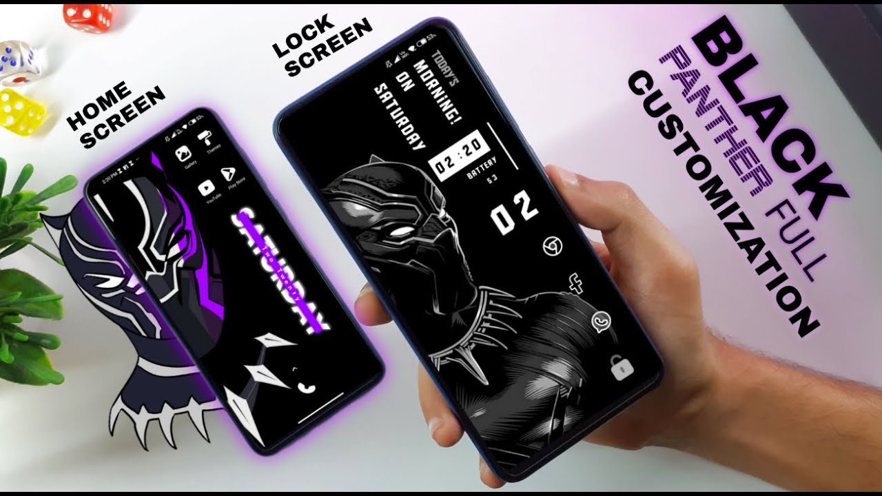 Amazing Black Panther Full Device Customization For Xiaomi/Redmi/Poco Phones 😍🔥 | NixAndrow