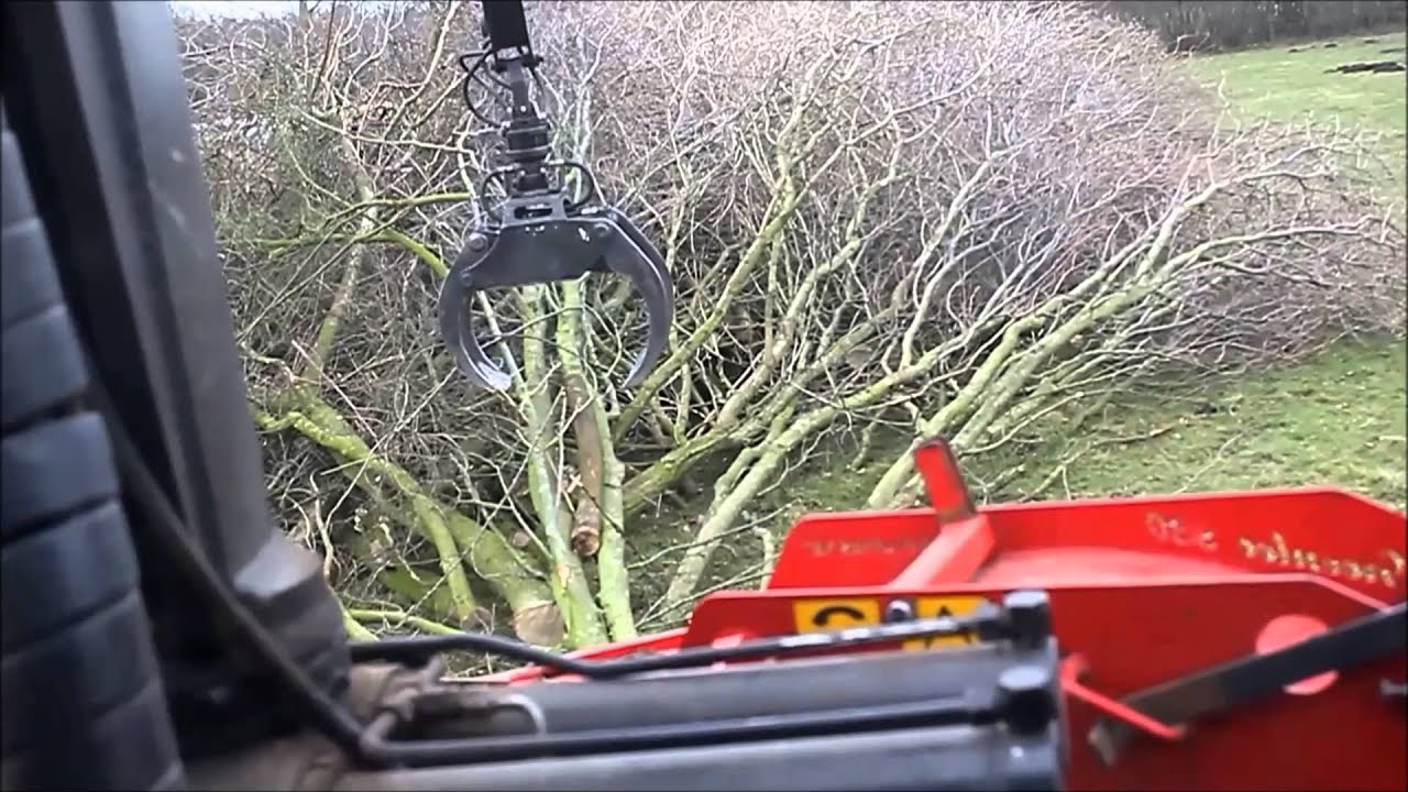 Hout tot houtsnippers