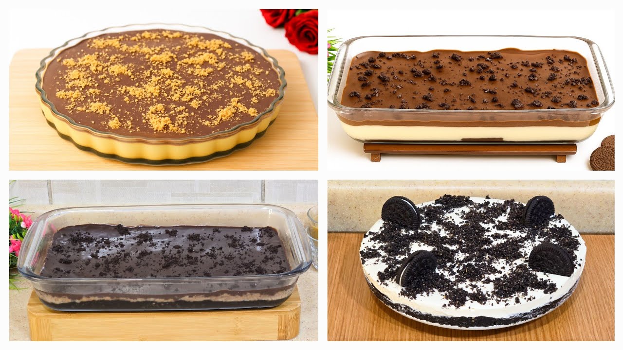 4 وصفات حلا الاوريو 