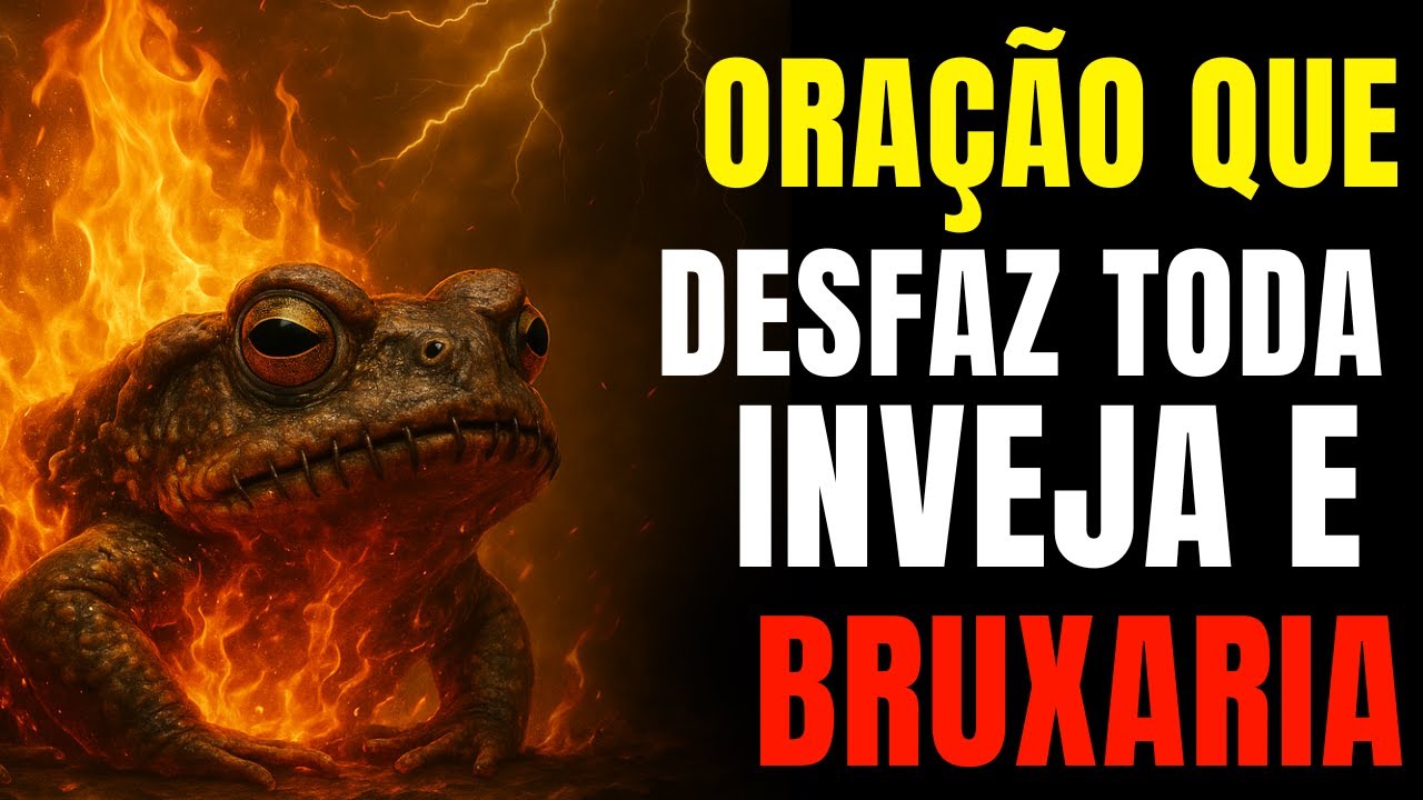 🔥 A &Uacute;NICA ORA&Ccedil;&Atilde;O QUE DESFAZ A INVEJA, FOFOCAS E TODA BRUXARIA &ndash; OU&Ccedil;A AGORA!