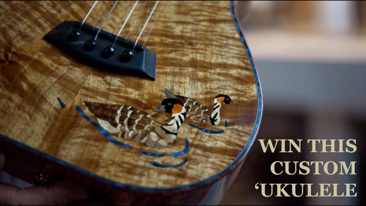 Joe Souza, Master Luthier of Kanileʻa ʻUkulele Explains Wai A Ka Nēnē