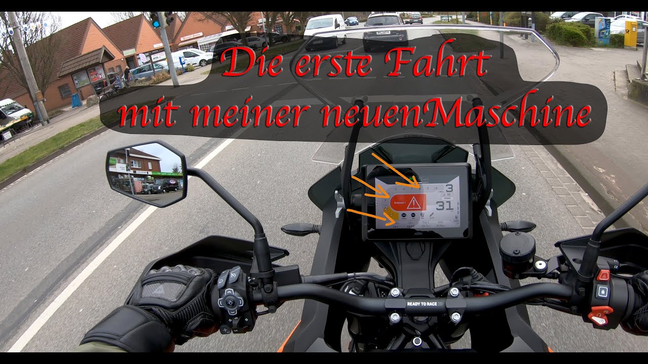 Der erste MotoVlog mit meiner neuen Maschine 4k