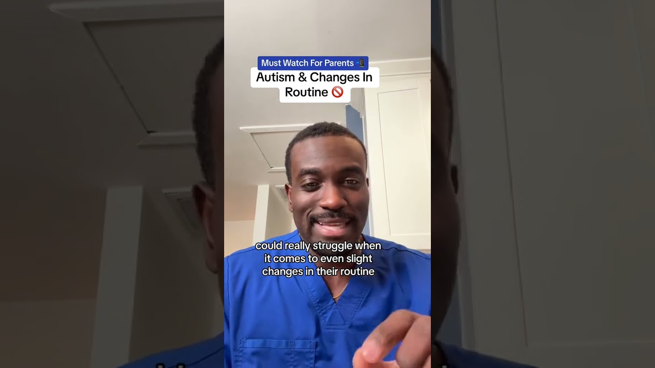 Explaining changes in advance to your autistic child can be a gamechanger ✔️#shorts