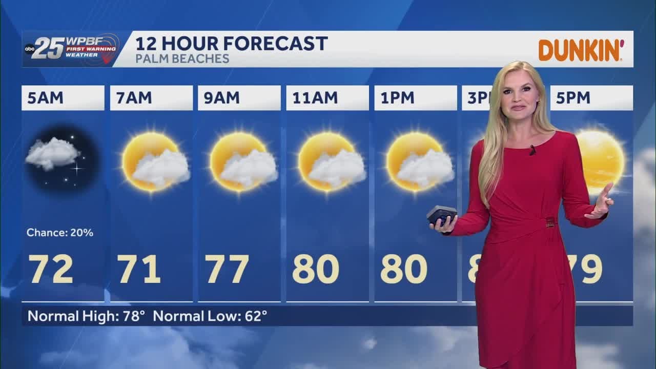 Warm and sunny weekend ahead for South Florida