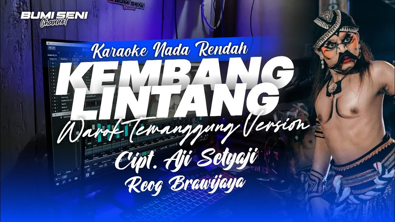 KARAOKE KEMBANG LINTANG VERSI WAROK TEMANGGUNGAN ( NADA RENDAH )