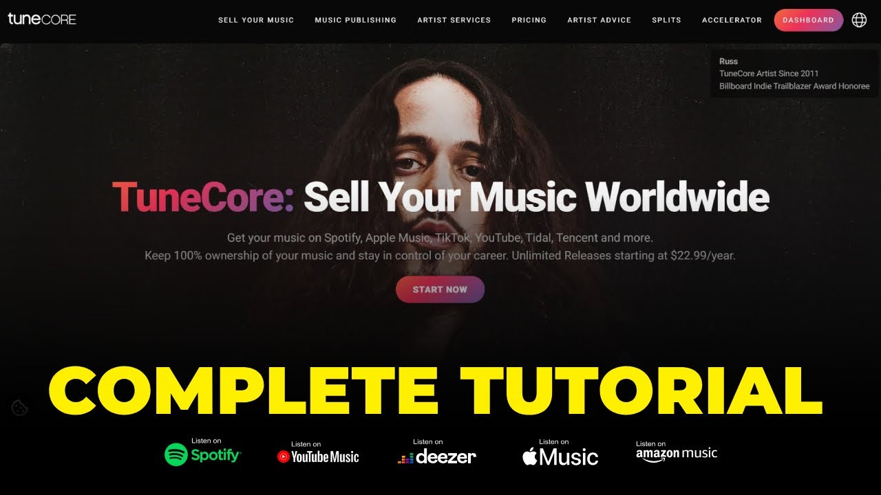 Tunecore Complete Tutorial | How To Make Money With Music | Music Distribution