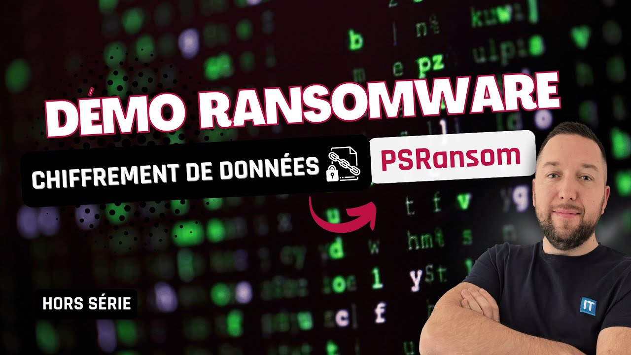 Démo Ransomware (PSRansom) : chiffrer, déchiffrer, exfiltrer les données