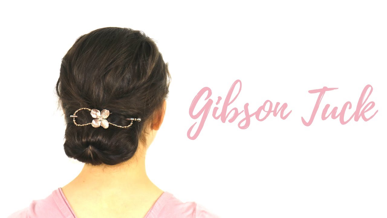 How to do a Gibson Tuck Hairstyle with a Flexi clip