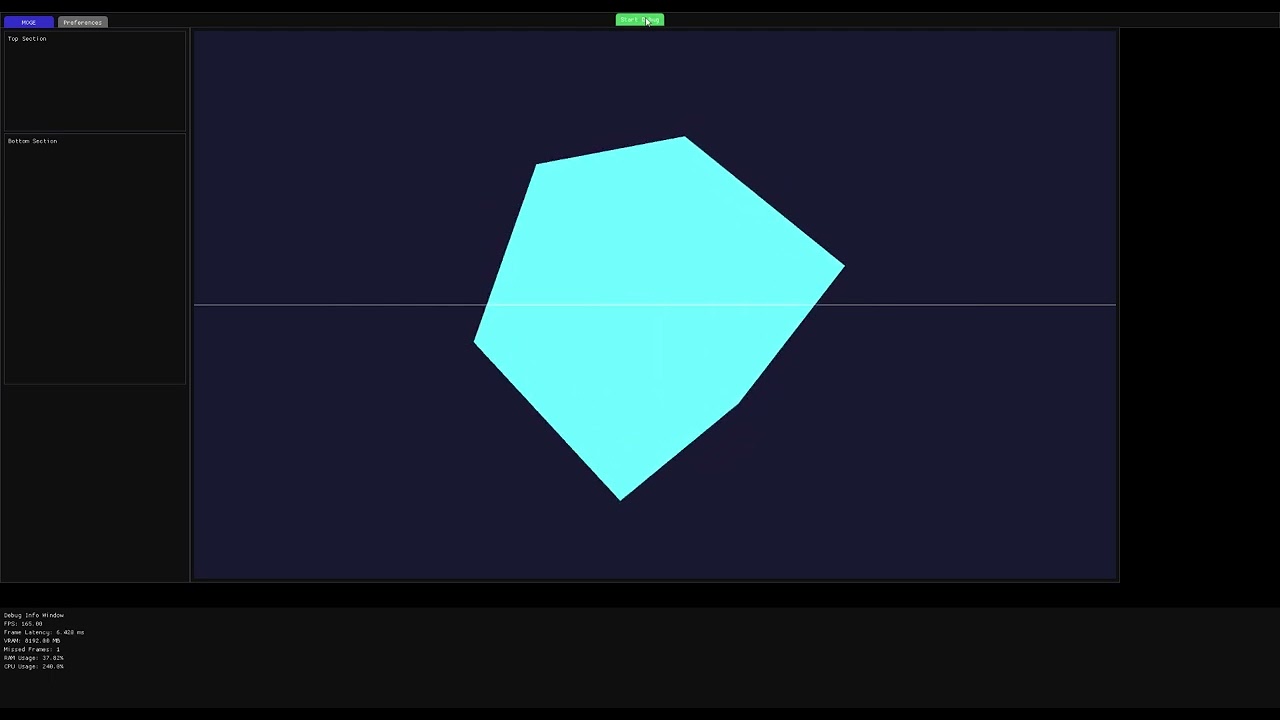 C++ with GLFW (OpenGL) test 1 - New start, nothing else is new