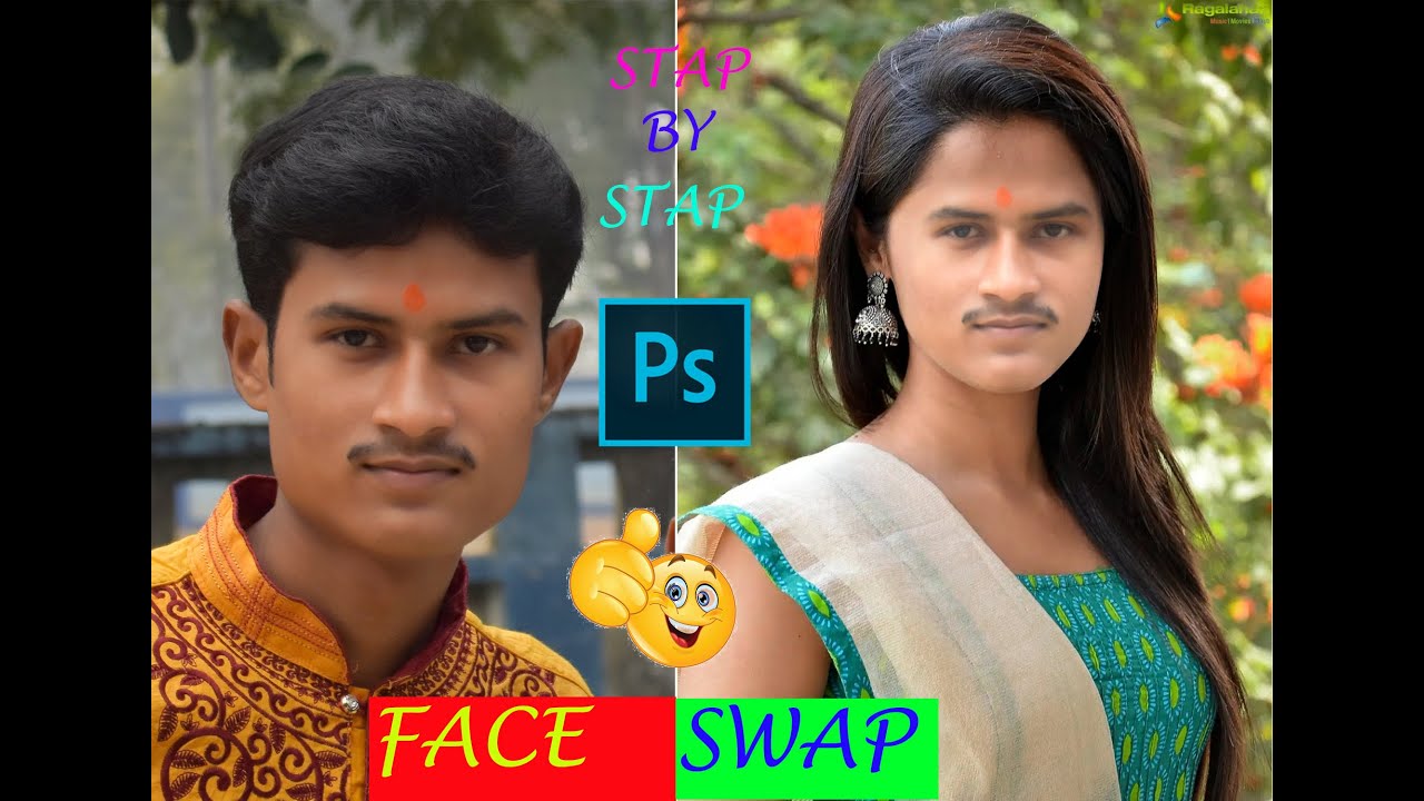 How to swap/change face professionally in photoshop cc.[step by step] in hindi