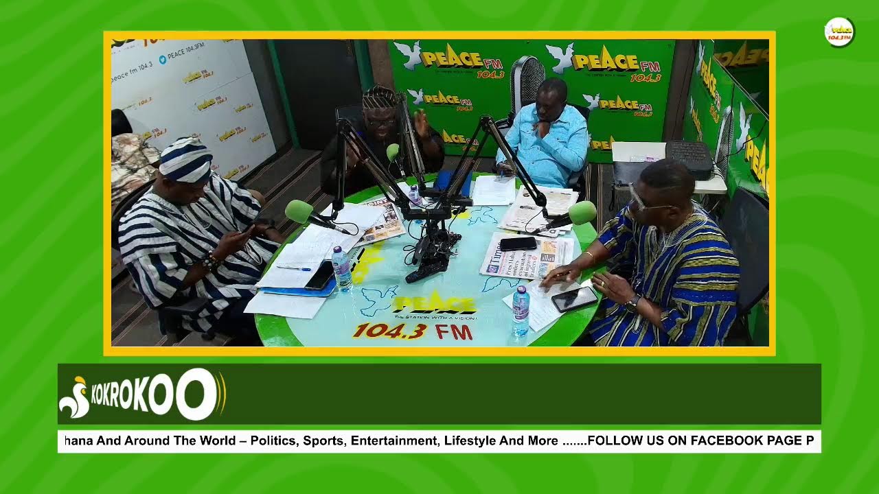 Kokrokoo Discussion Segment On Peace 104.3 FM (18/02/2026)
