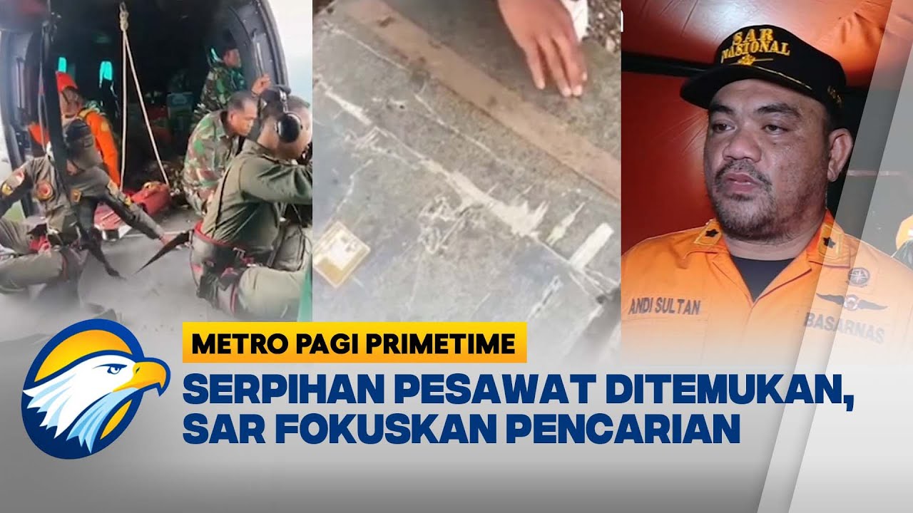 TERKINI! Operasi Pencarian Pesawat ATR 42-500 yang Hilang | Metro Pagi Primetime