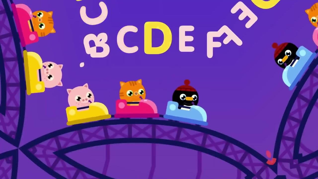 Вступительные эффекты логотипа песни Super Simple ABC Song предоставлены компанией Klasky Csupo в...