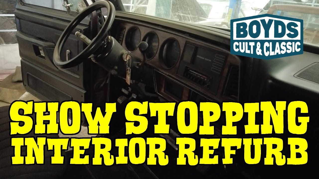 Show-Stopping Interior Refurbishment of a 1989 Dodge Ramcharger!